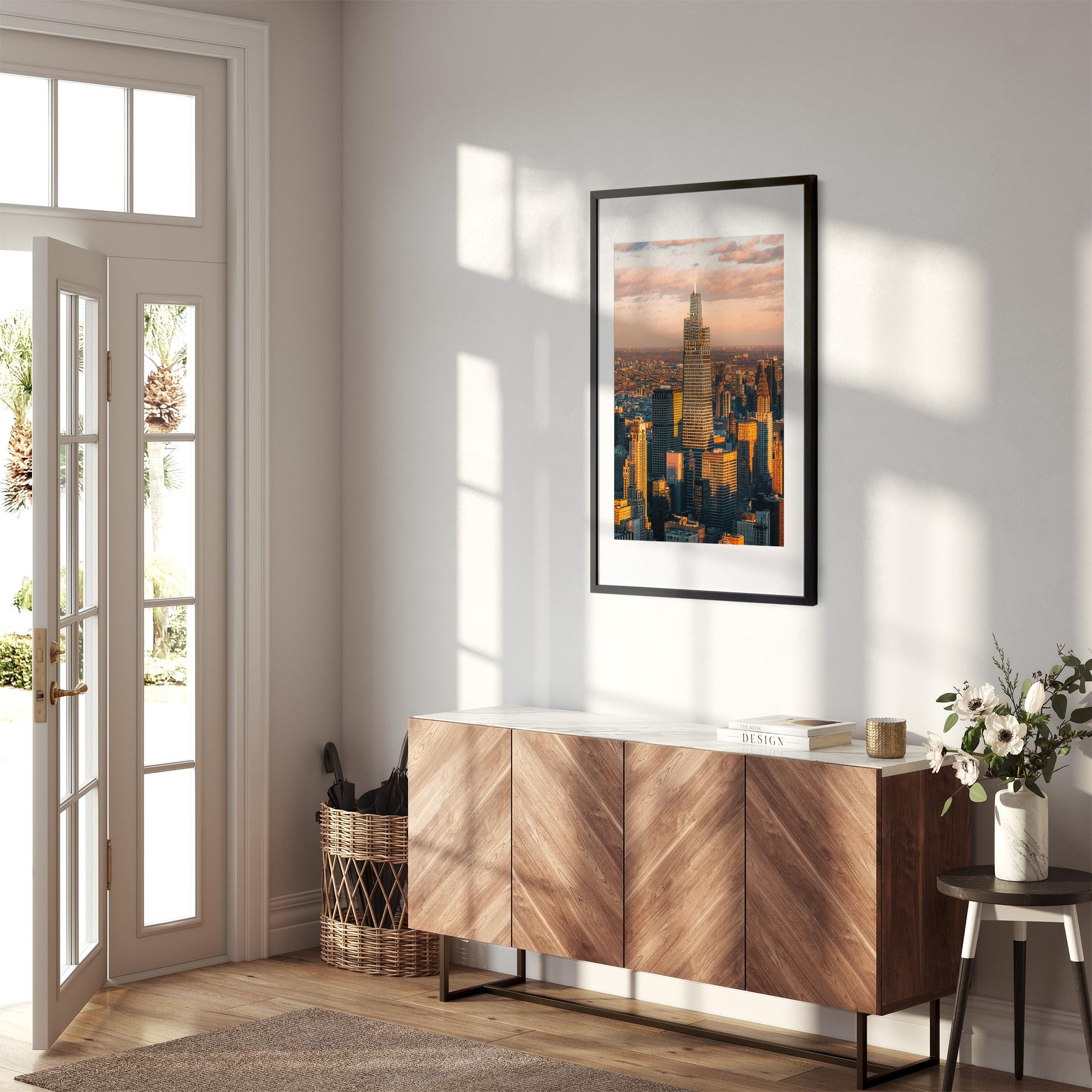 Fine art print of One Vanderbilt at Sunset Midtown Manhattan New York City