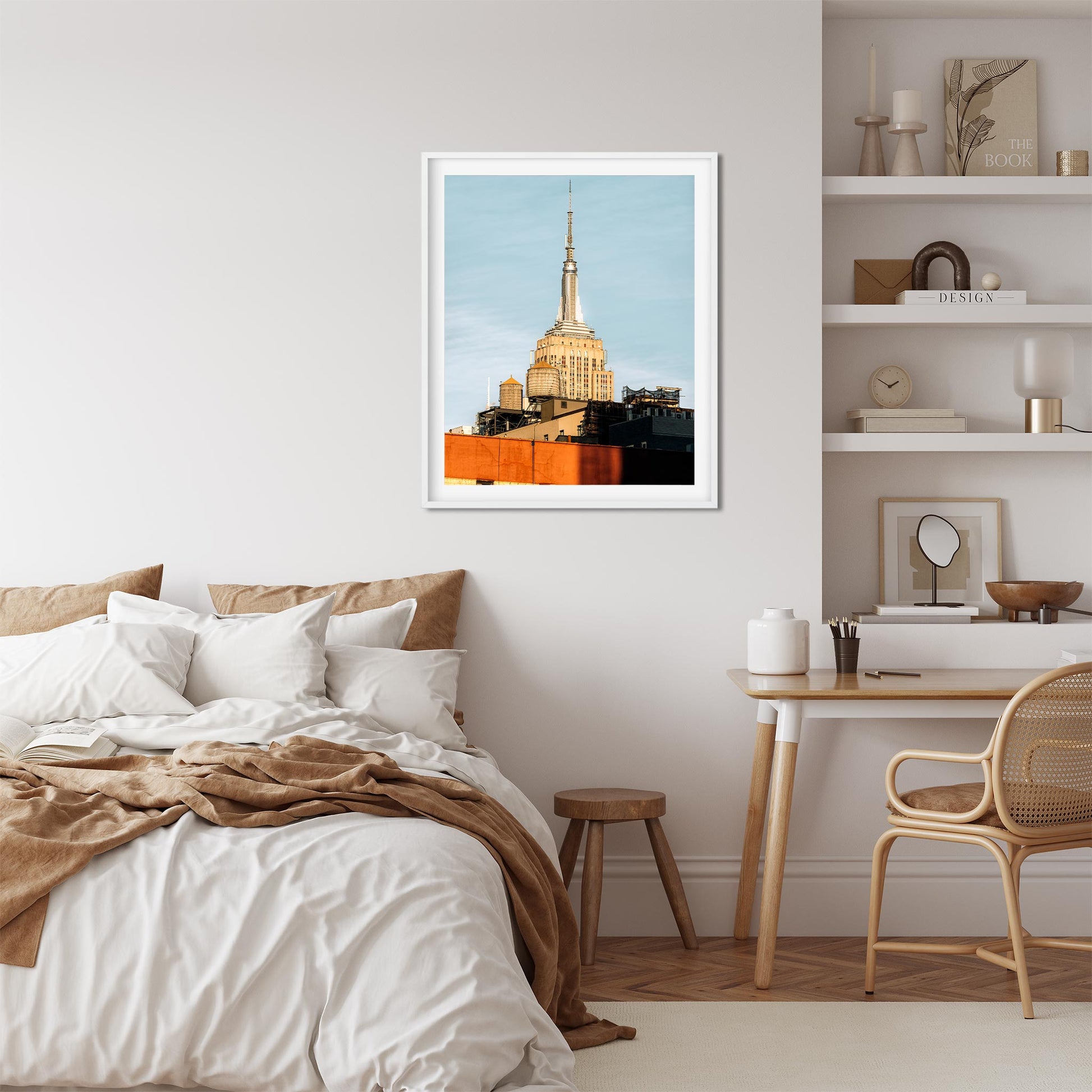 New York City Architecture Photography Color Fine Art Print of Water Tower in Meatpacking District New York City