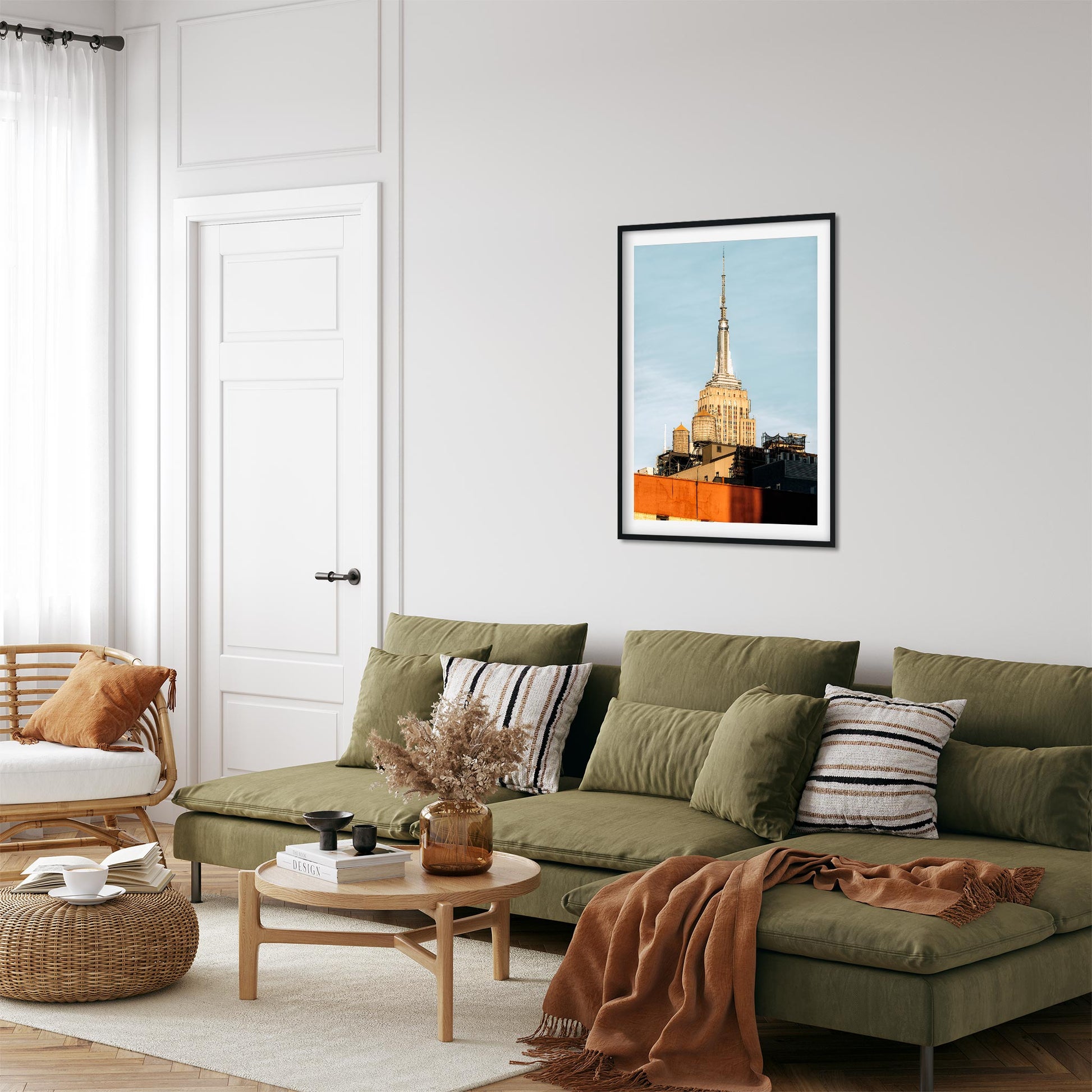 New York City Architecture Photography Color Fine Art Print of Water Tower in Meatpacking District New York City
