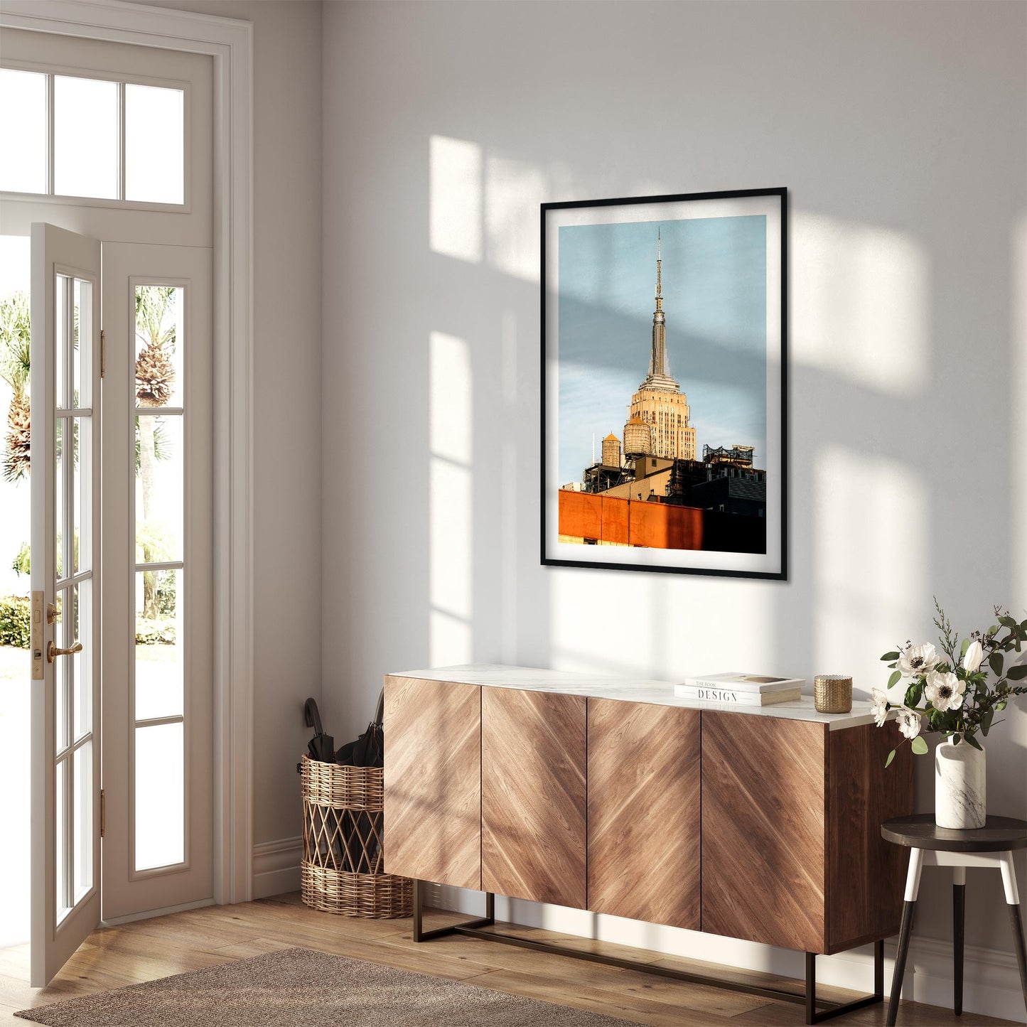New York City Architecture Photography Color Fine Art Print of Water Tower in Meatpacking District New York City
