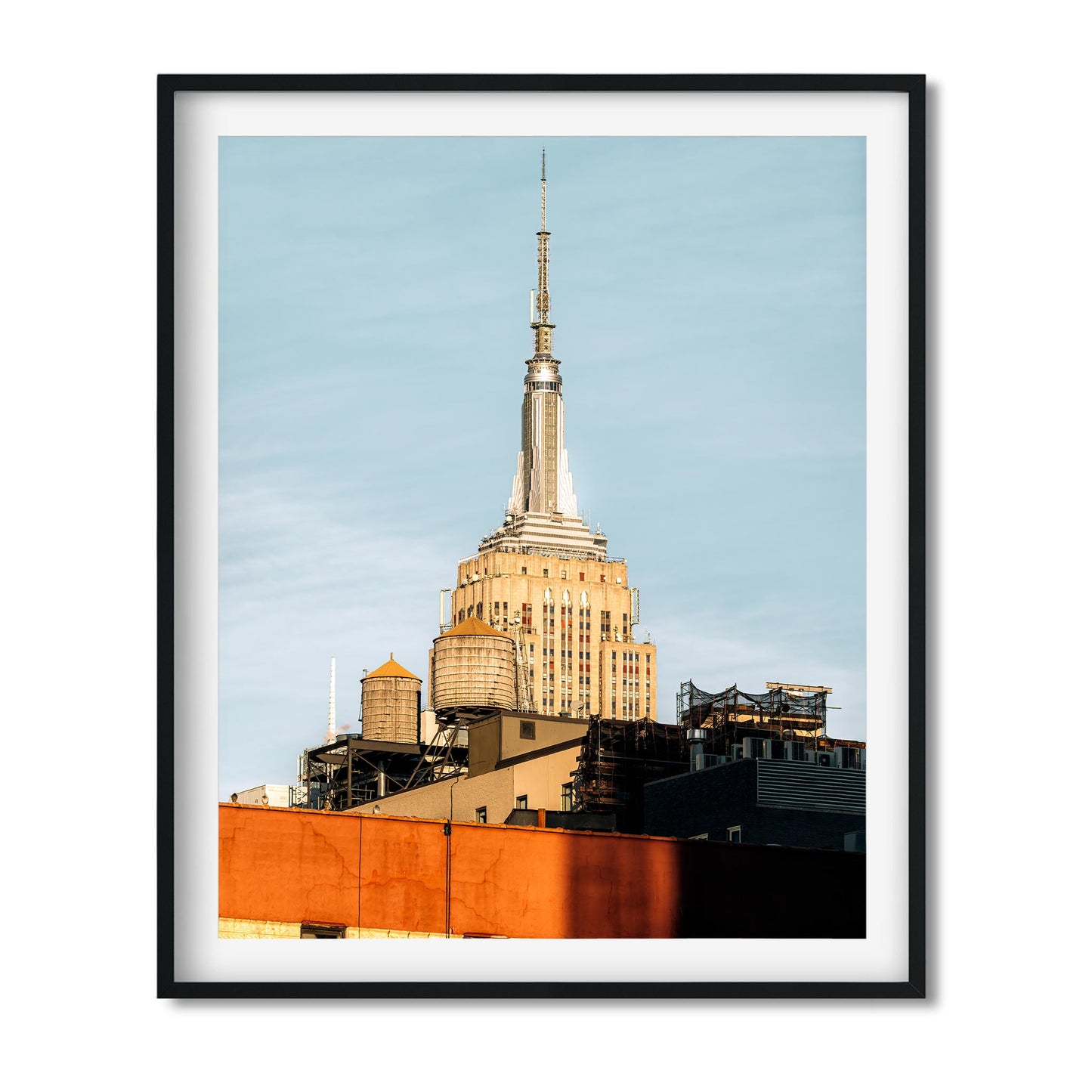 New York City Architecture Photography Color Fine Art Print of Water Tower in Meatpacking District New York City